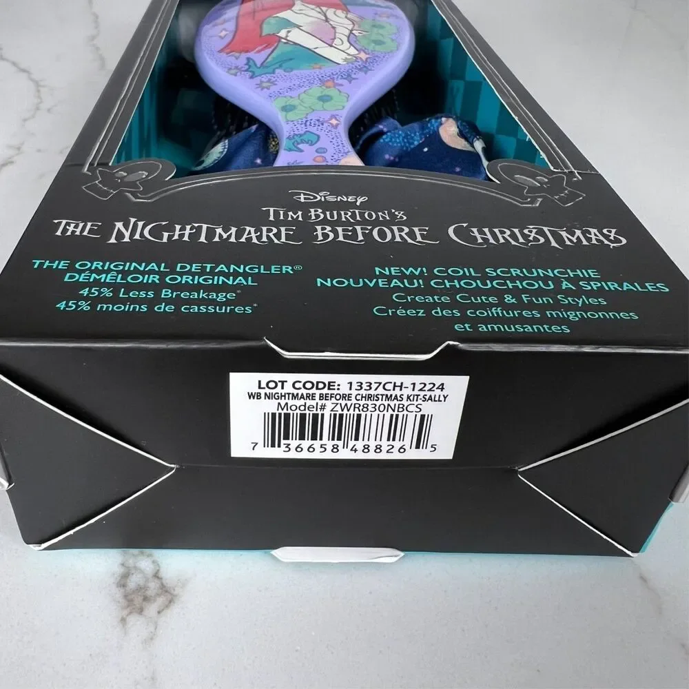 Wet Brush Nightmare Before Christmas Sally Limited Edition Detangler Whimsigoth